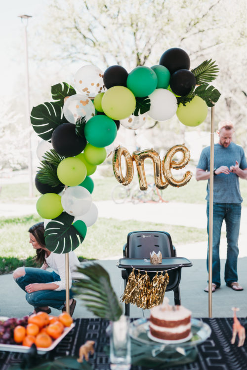 Safari Themed First Birthday Party!