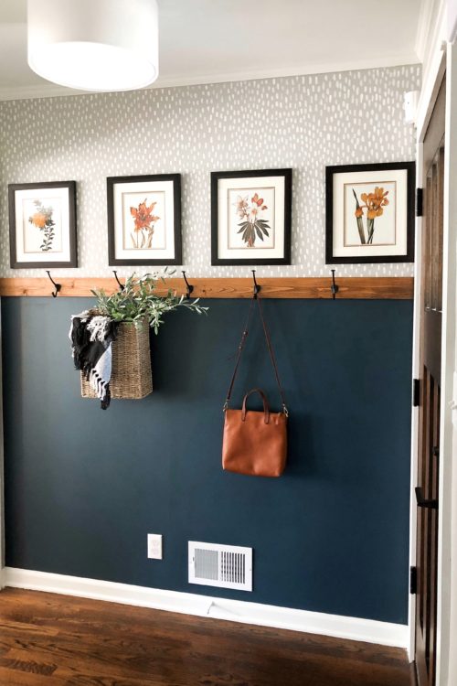 Simple & Affordable Fall Entryway