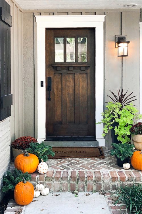Our Fall Front Porch & a Fun Paint Project!