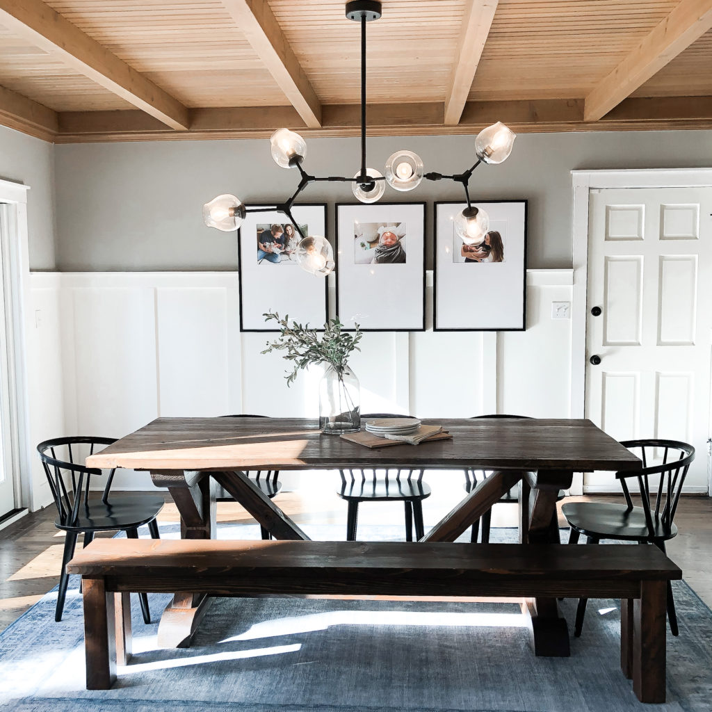 New Dining Room Slider & DIY Board and Batten! • Mindfully Gray
