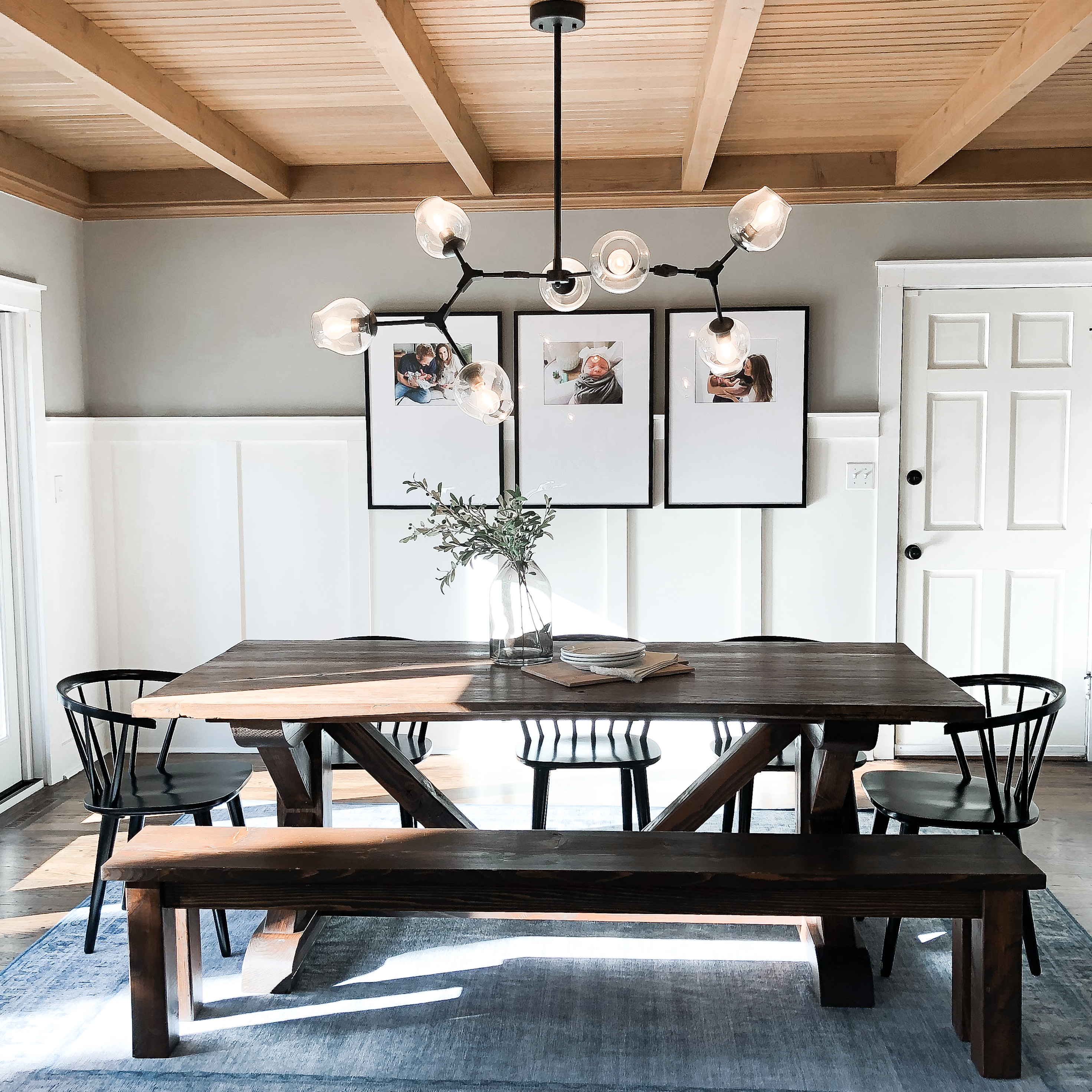 Board batten do it yourself wood work dining room