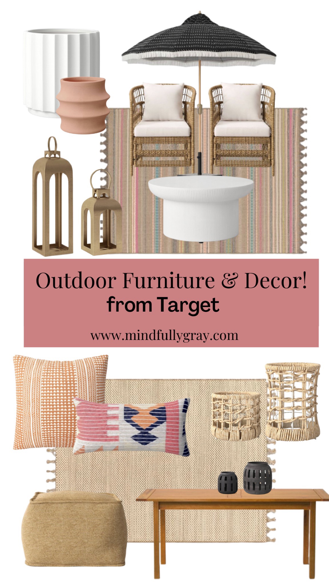 Patio decor. Outdoor furniture. Outdoor decor. Patio decor.