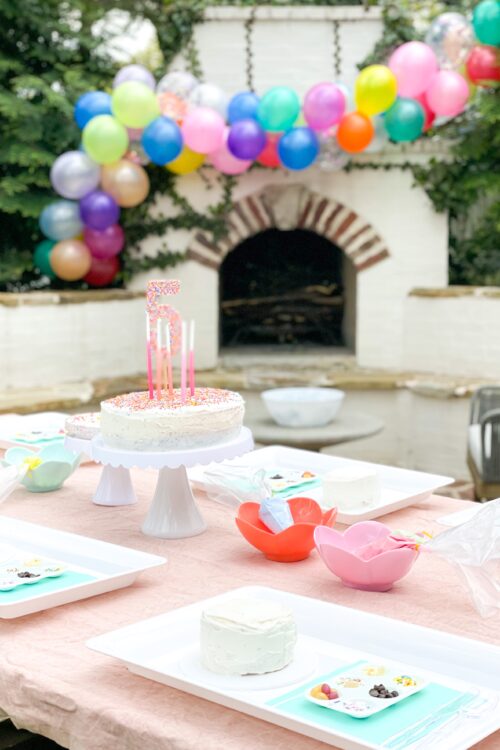 Baking Theme 5th Birthday Party!